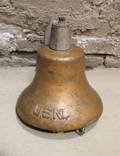 A Brass and Iron American Naval Ships Bell