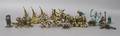 A Group of Brass Animal Figures