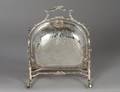 VICTORIAN SILVER PLATED TOAST WARMER
