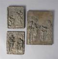 A Group of Three Bronze Wall Plaques F Brilliant