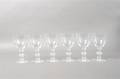 A Group of Twelve Lalique Water Glasses