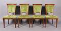 A Group of Four Regency Style Side Chairs