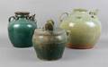 Three Chinese Ceramic Water Jars