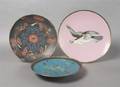 A Group of Three Cloisonne Vessels