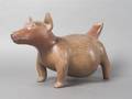 A Ceramic Colima Dog Vessel