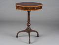 GEORGE III STYLE MAHOGANY DRUM TABLE