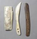 A Group of Three Carved Native American Articles