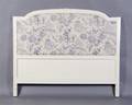 A French Provincial Style Painted Headboard