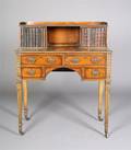 An Adams Style Parcel Gilt Writing Desk