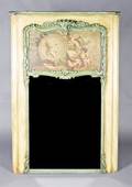A Louis XV Style Trumeau Mirror