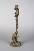 A French Bronze Candlestick Christophe Fratin