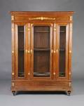 A Louis XVI Style Mahogany Bibliotheque