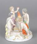 A German Porcelain Figural Group Meissen