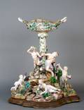 A German Porcelain Epergne Meissen
