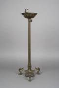 A Tiffany Studios Bronze Smokers Stand