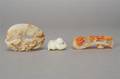 A Group of Three Chinese Hardstone Items