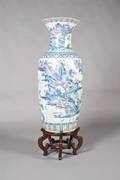 A Chinese Porcelain Soldier Vase