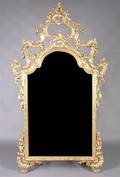 A Carved Giltwood Mirror