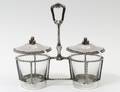 CAMUSO STERLING SILVER CONDIMENT STAND