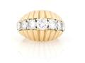 An 18 Karat Yellow Gold and Diamond Ring Van Cleef  Arpels