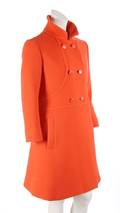 A Guy Laroche Orange Wool Coat