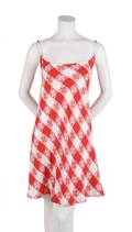 A Perry Ellis Linen Picnic Dress