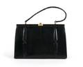 A Black Lizard Handbag