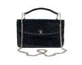 A Black Crocodile Purse