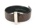 A Brown Alligator Belt