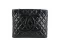 A Chanel Black Leather Purse