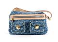 A Louis Vuitton Monogram Blue Denim Bag