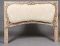 NEOCLASSICAL CARVED FRUITWOOD HEADBOARD