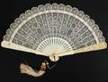 CARVED IVORY FAN