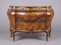 A Louis XV Style Bombe Chest of Drawers