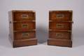 A Pair of Mahogany Side Cabinets
