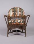 A Wicker Arm Chair