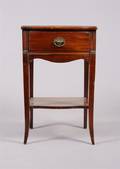 A Georgian Style Mahogany Side Table