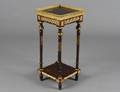 LOUIS XVI STYLE GILT BRONZE MOUNTED PEDESTAL
