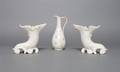 A Group of Three Porcelain Articles Belleek