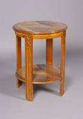 A French Art Deco Various Woods Table