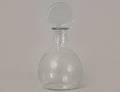 BACCARAT ETCHED CRYSTAL DECANTER