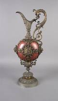 A Cast Metal Renaissance Revival Ewer