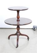 A Mahogany TwoTier Side Table