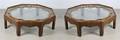 A Pair of Octagonal Low Tables Baker