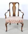 A Provincial Style Mahogany Arm Chair