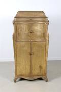 A Giltwood Victrola Case