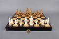 An Asian Ivory Chess Set