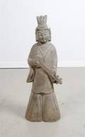A Chinese Stone Statue of a Court Lady