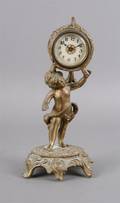 An American Art Nouveau Figural Clock