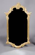 A Rococo Giltwood Mirror